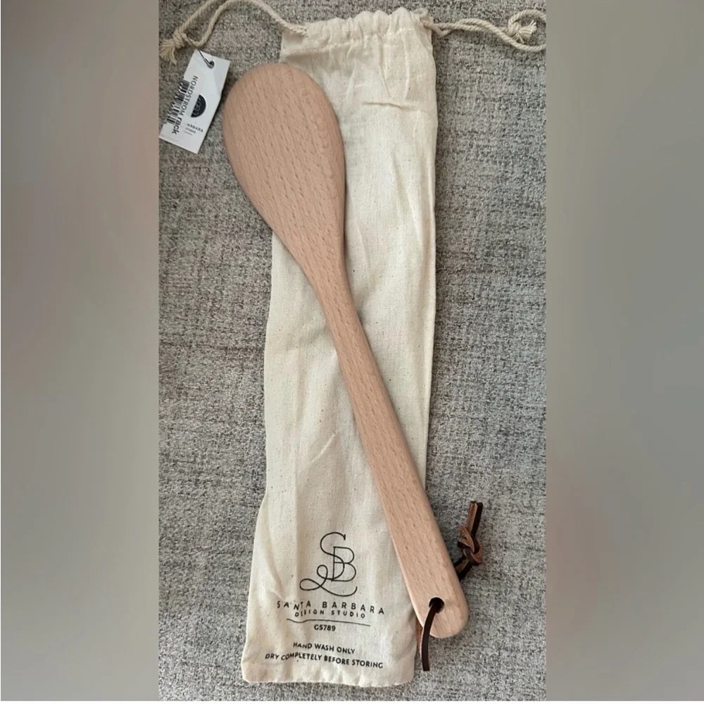 Wooden Spoon with engraved “Never trust a skinny cook” housewarming gift